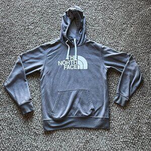 Gray North Face Hoodie Mens Small Gray Relaxed Fit Hipster Winter Coat Gorpcore